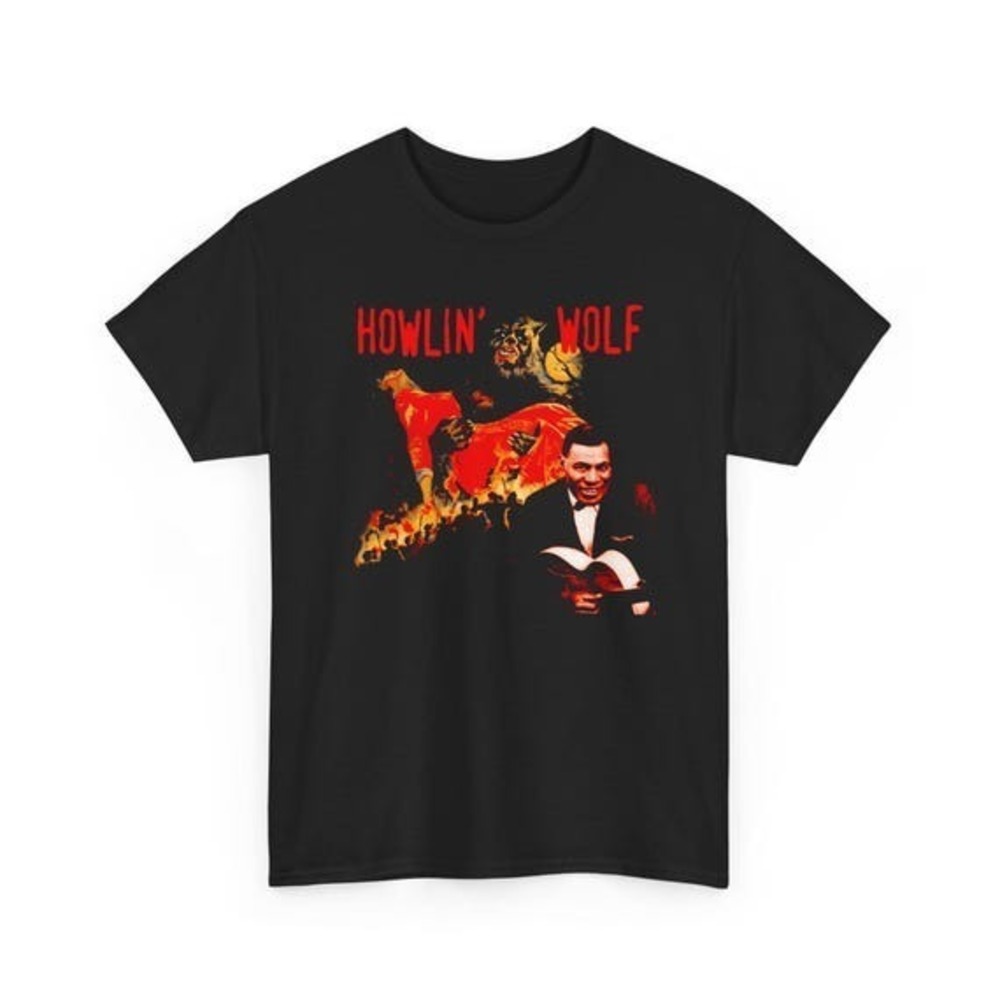 Howlin_ Wolf T-shirt, Killing Floor, Delta Blues, Chicago Blues